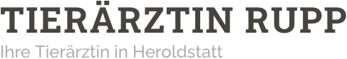 Logo: Tierärztliche Praxis Martina Rupp